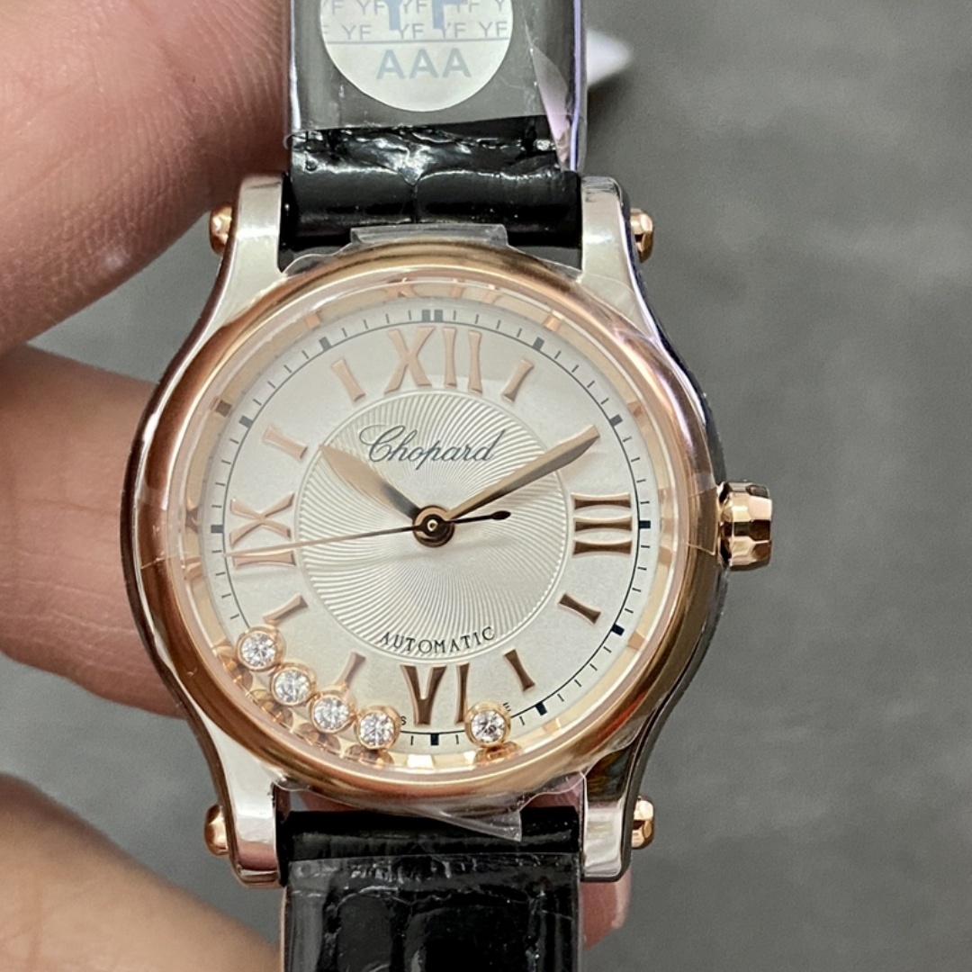 Chopard Happy Sport Automatic 33mm 278608-6001 - QualitySwissReplica