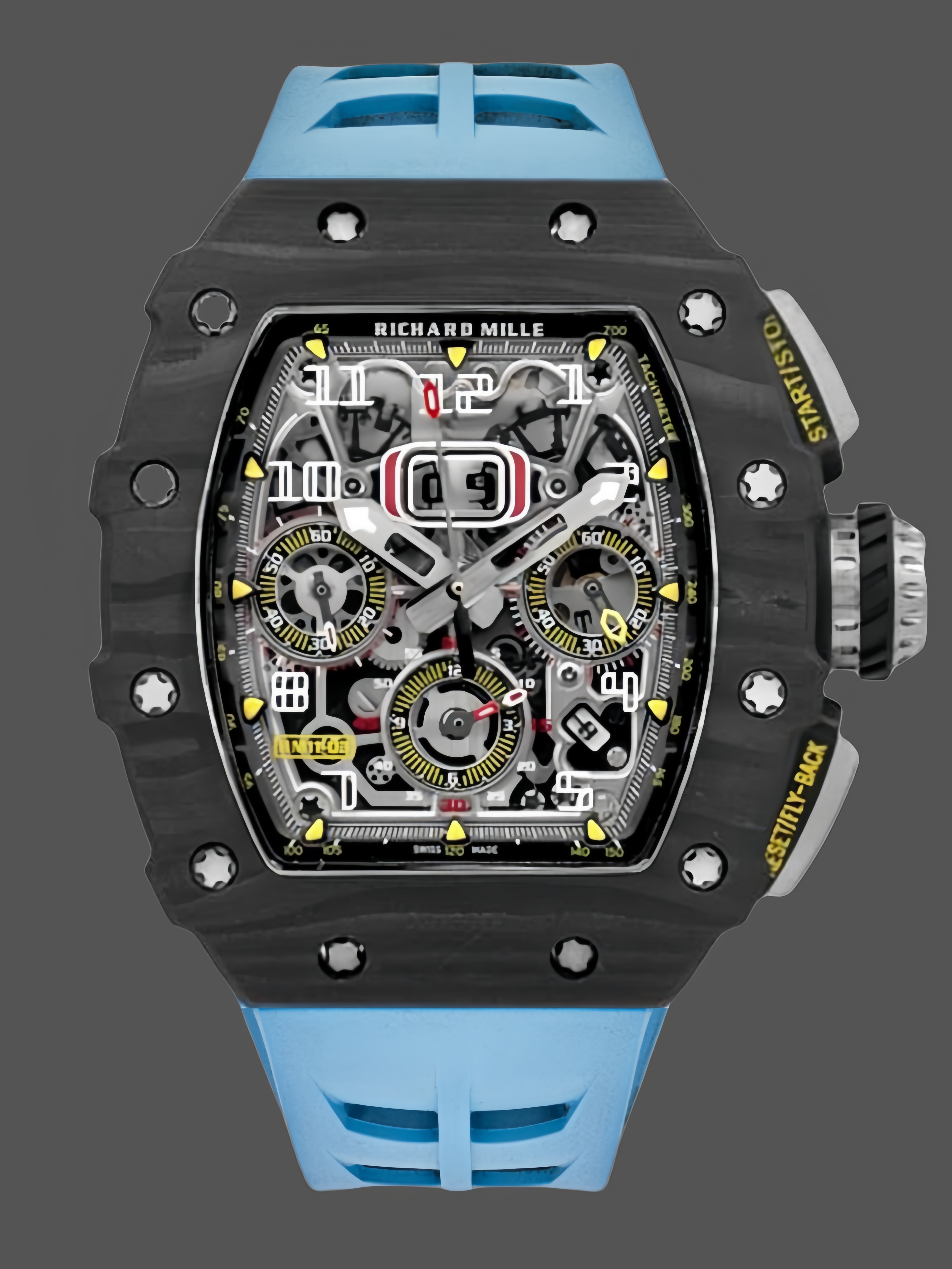Richard Mille RM 11-03 Automatic Flyback Chronograph Blue Watch - QualitySwissReplica