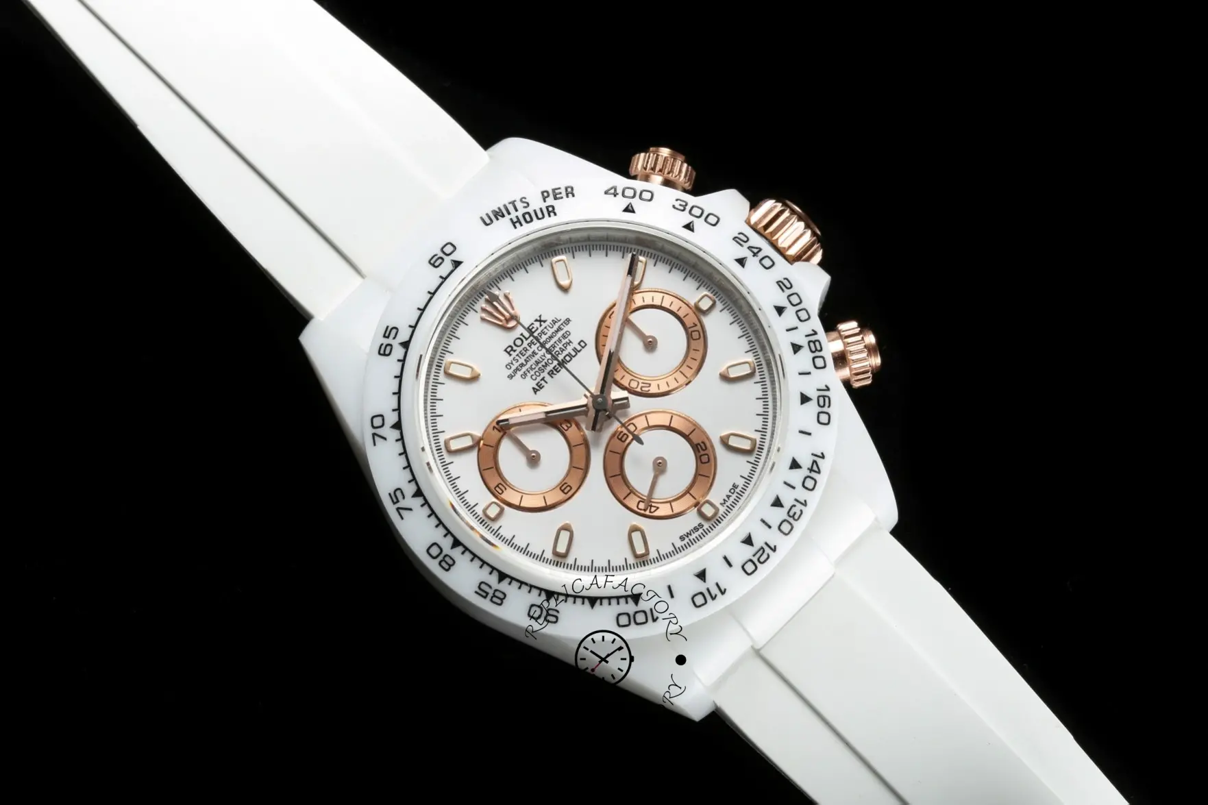 Rolex Daytona AET Picasso Crossover White - QualitySwissReplica