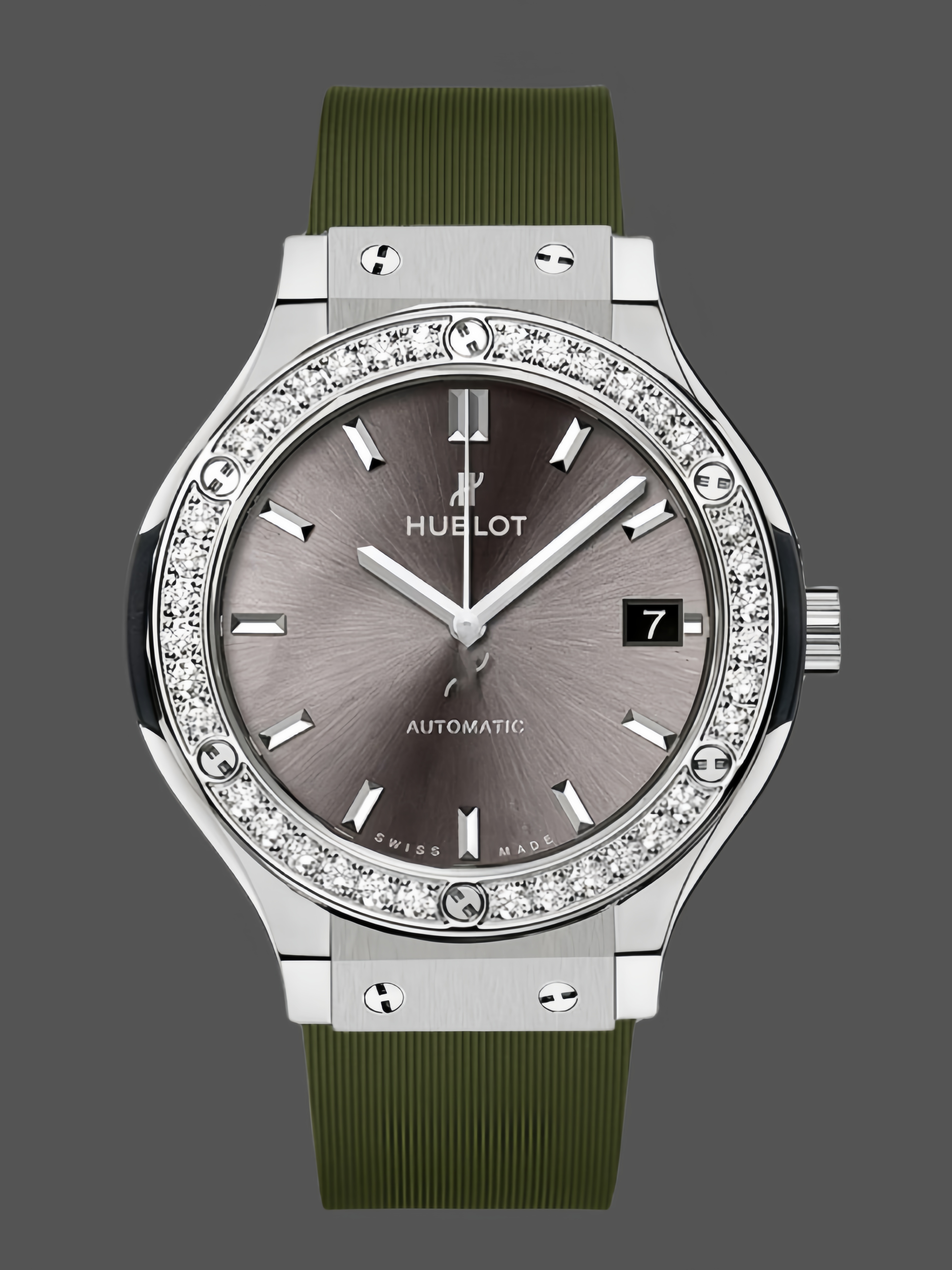 Hublot Classic Fusion Grey Dial 42mm Mens Replica Watch - QualitySwissReplica