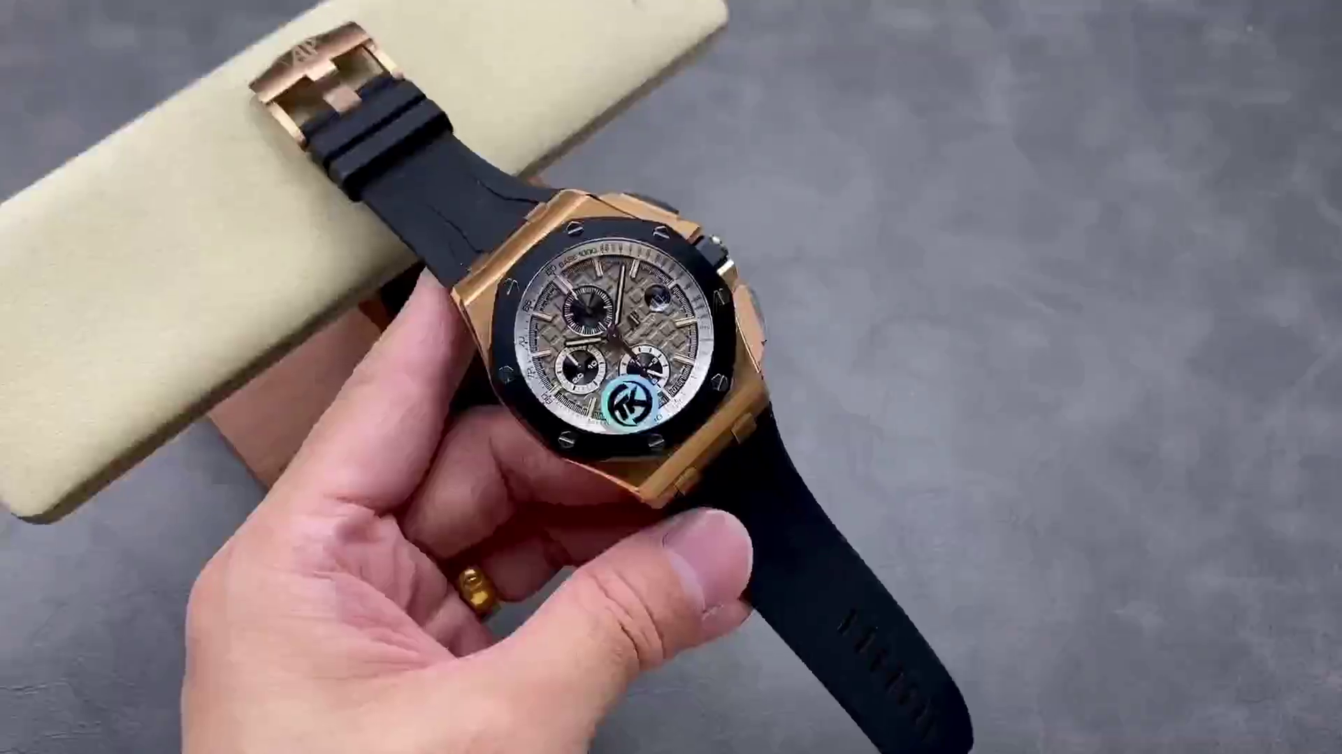 AP Royal Oak Offshore Pride Of Germany Chronograph 44mm 26416RO.OO.A002CA.01 Replica - QualitySwissReplica