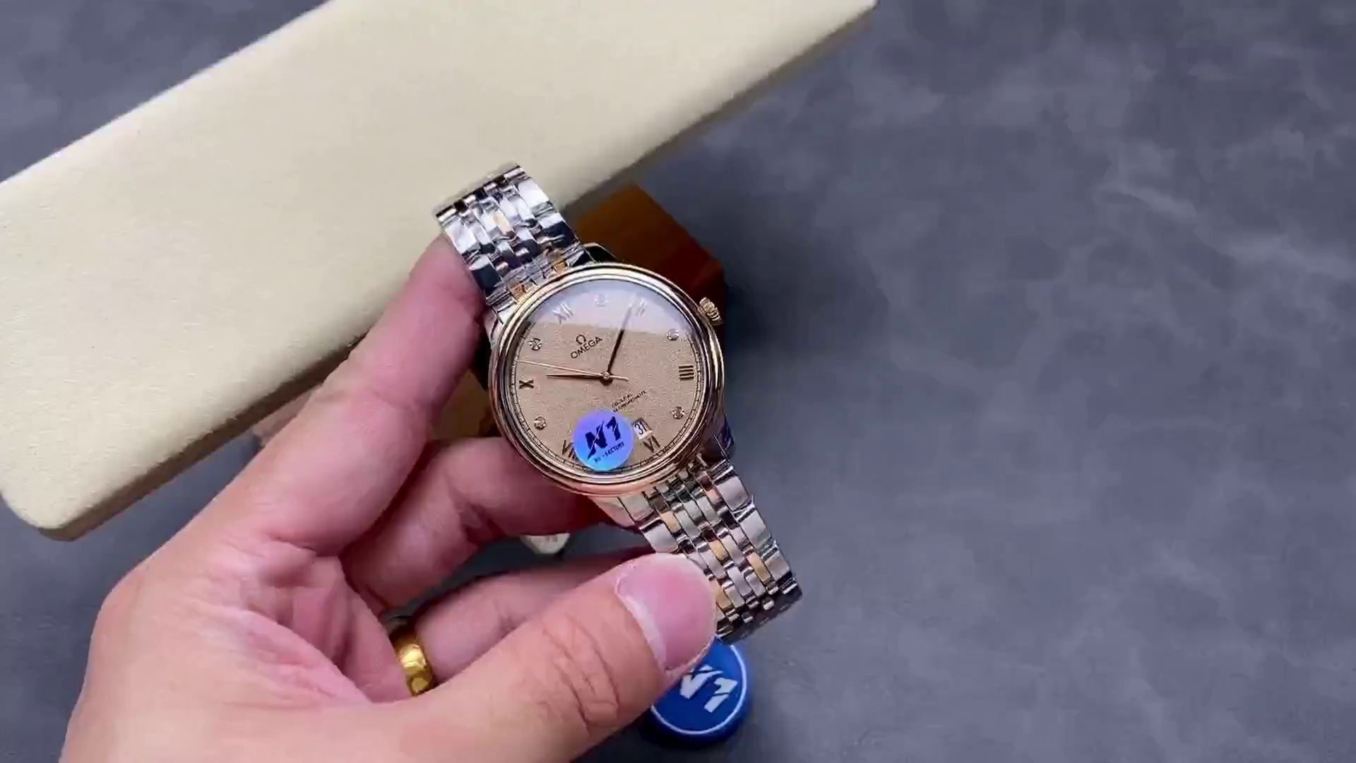 Omega De Ville Co-Axial Master 40 mm 434.20.40.20.59.001 Replica - QualitySwissReplica