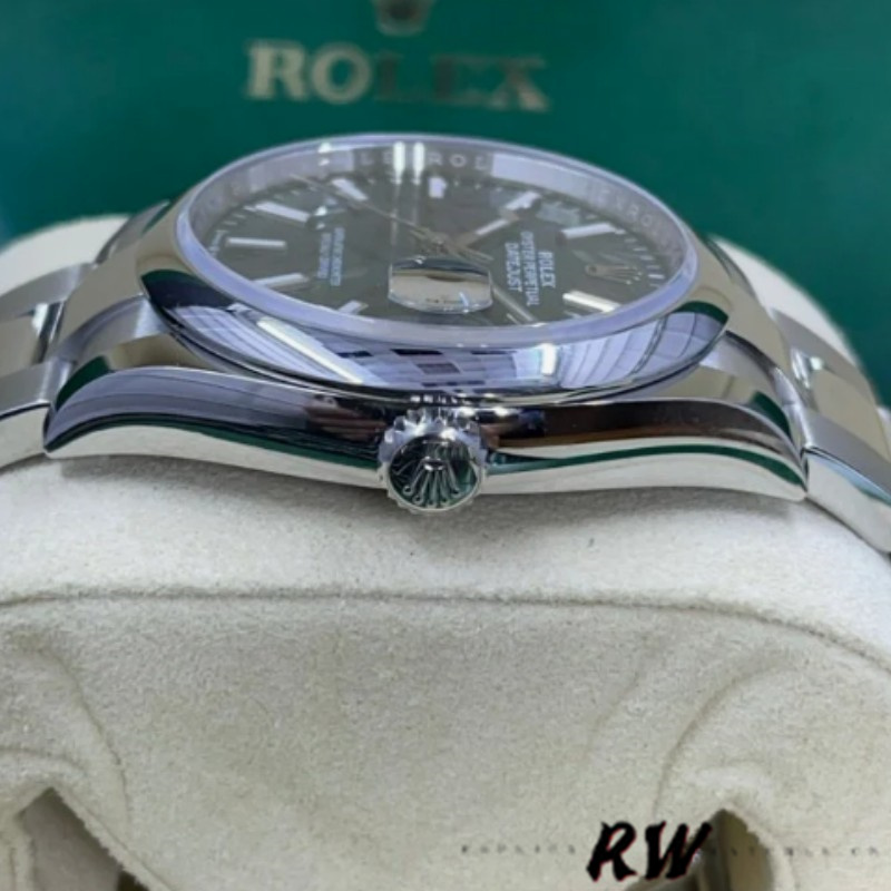 Rolex Datejust 126200 Olive Green Palm Motif Dial Stainless steel 36MM Unisex Replica Watch - QualitySwissReplica