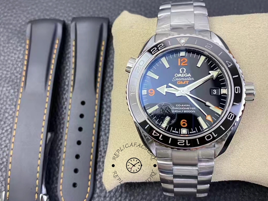 Omega Seamaster Planet Ocean 600M 232.30.44.22.01.002 Replica Orange GMT Hand - QualitySwissReplica
