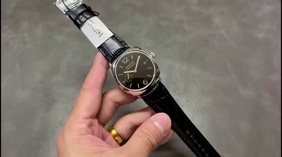 Panerai PAM01294 Radiomir Quaranta Stainless Steel 40 Replica Grey Dial Strap - QualitySwissReplica