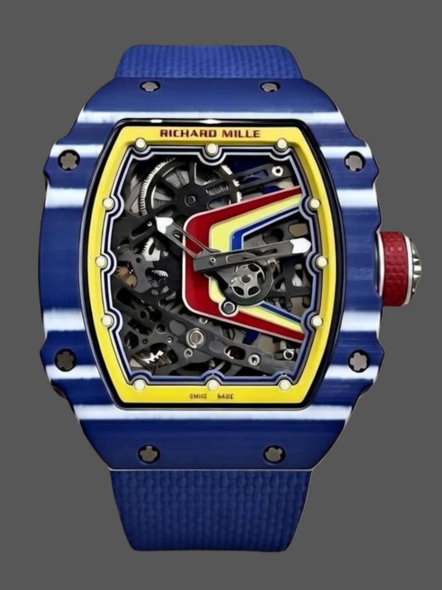 Super Clone Richard Mille RM 67-02 Fernando Alonso Azul - QualitySwissReplica