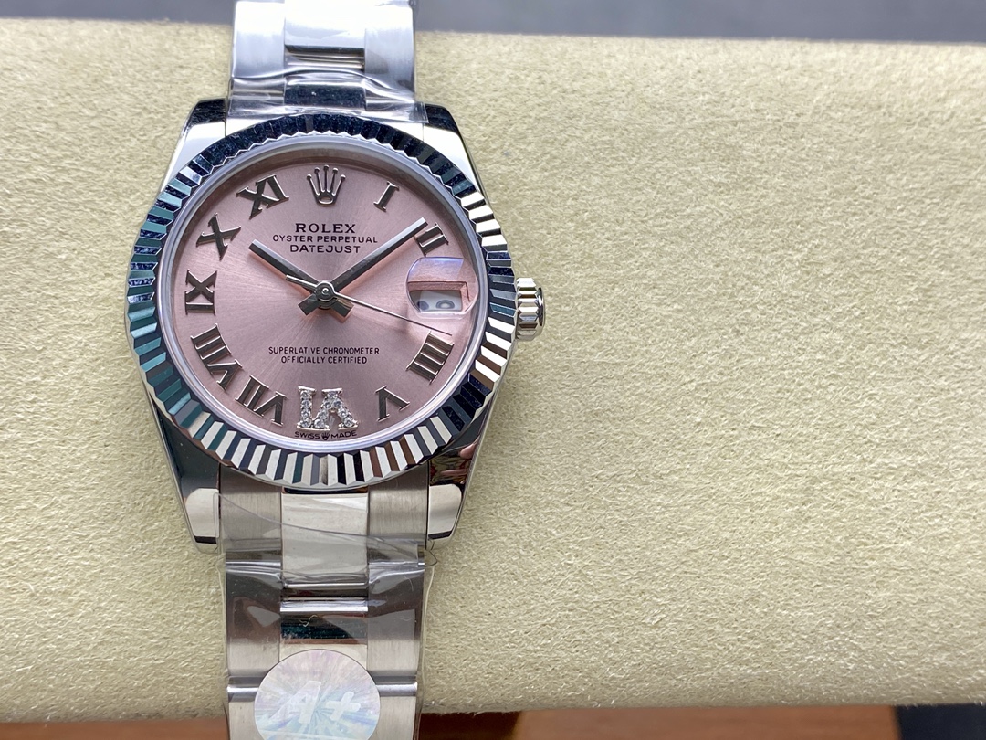 Rolex Datejust 31 Fluted Bezel Oyster Bracelet 278274 0023 Women's Watch - QualitySwissReplica