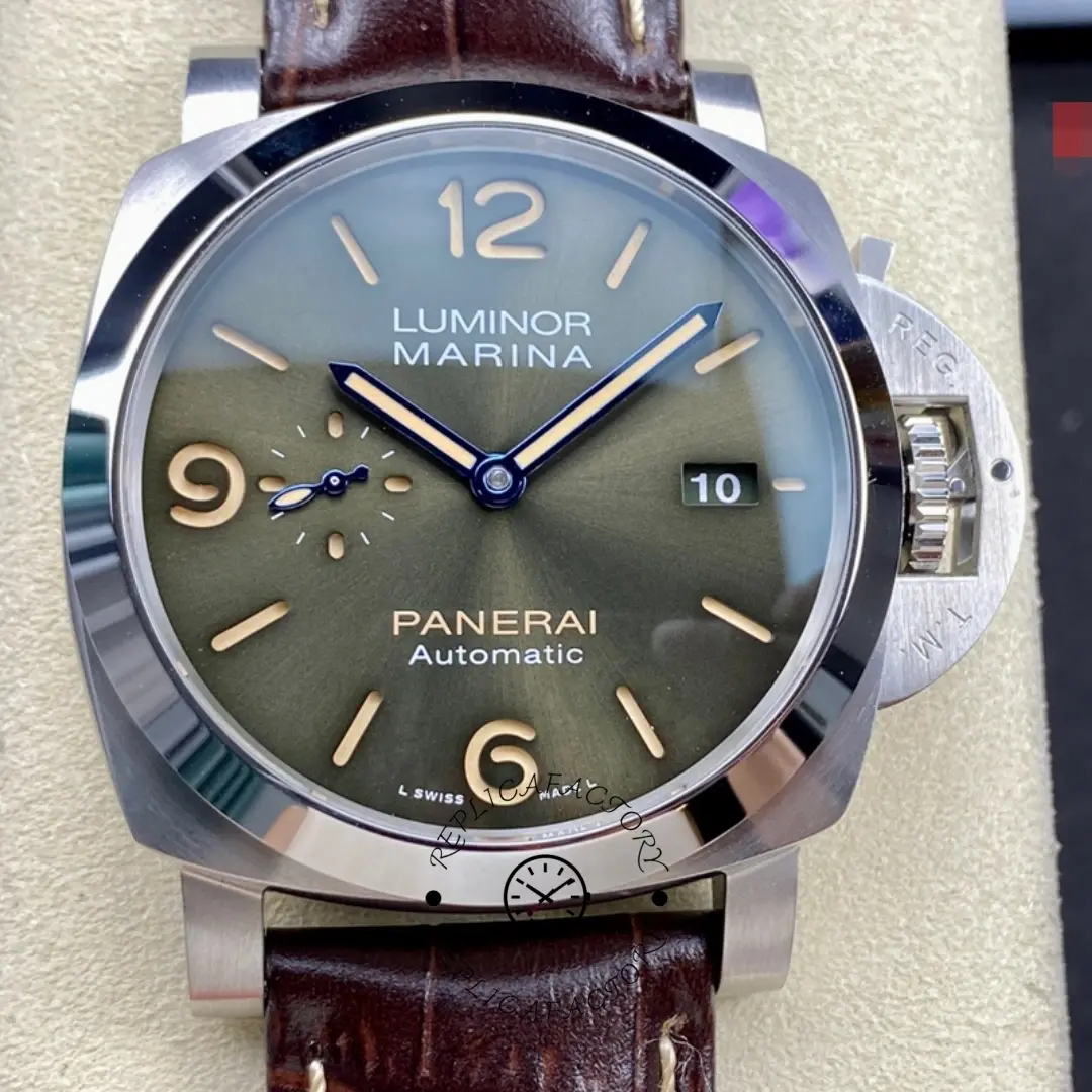Panerai PAM01116 Luminor Marina 3 Days 44 1:1 Clone Green Dial Automatic - QualitySwissReplica