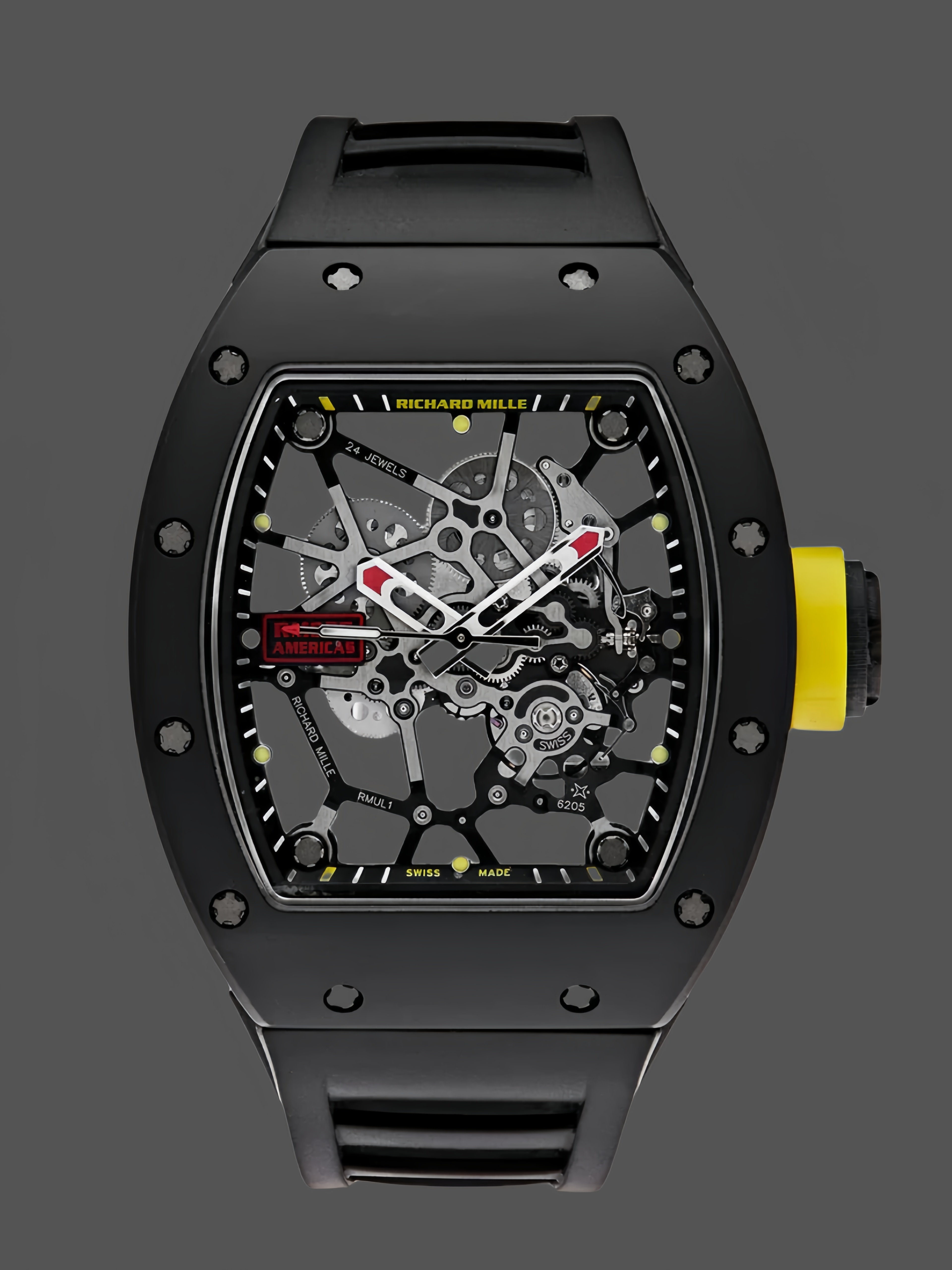 Richard Mille RM 035 Rafa Americas Edition Black Ceramic Watch - QualitySwissReplica