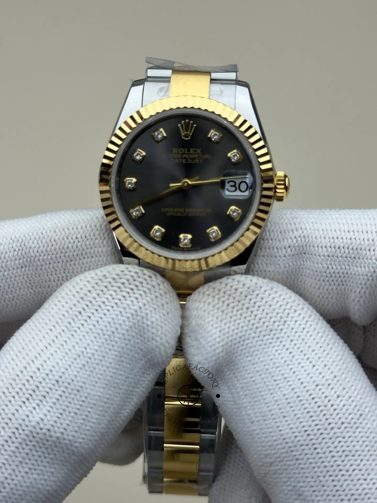 Rolex Datejust 31 Automatic 278273-0021 Dark Gray Dial 1:1 Clone - QualitySwissReplica