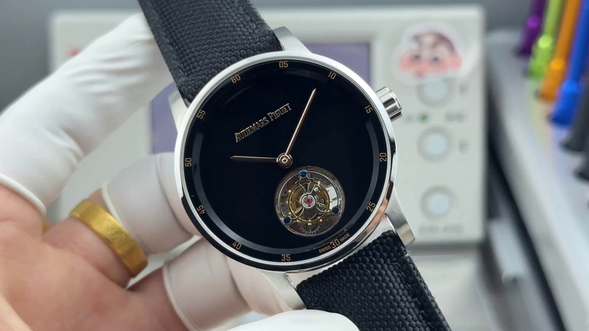 AP Code 11.59 41mm Black Dial 26396NB.OO.D002KB.01 1:1 Clone - QualitySwissReplica