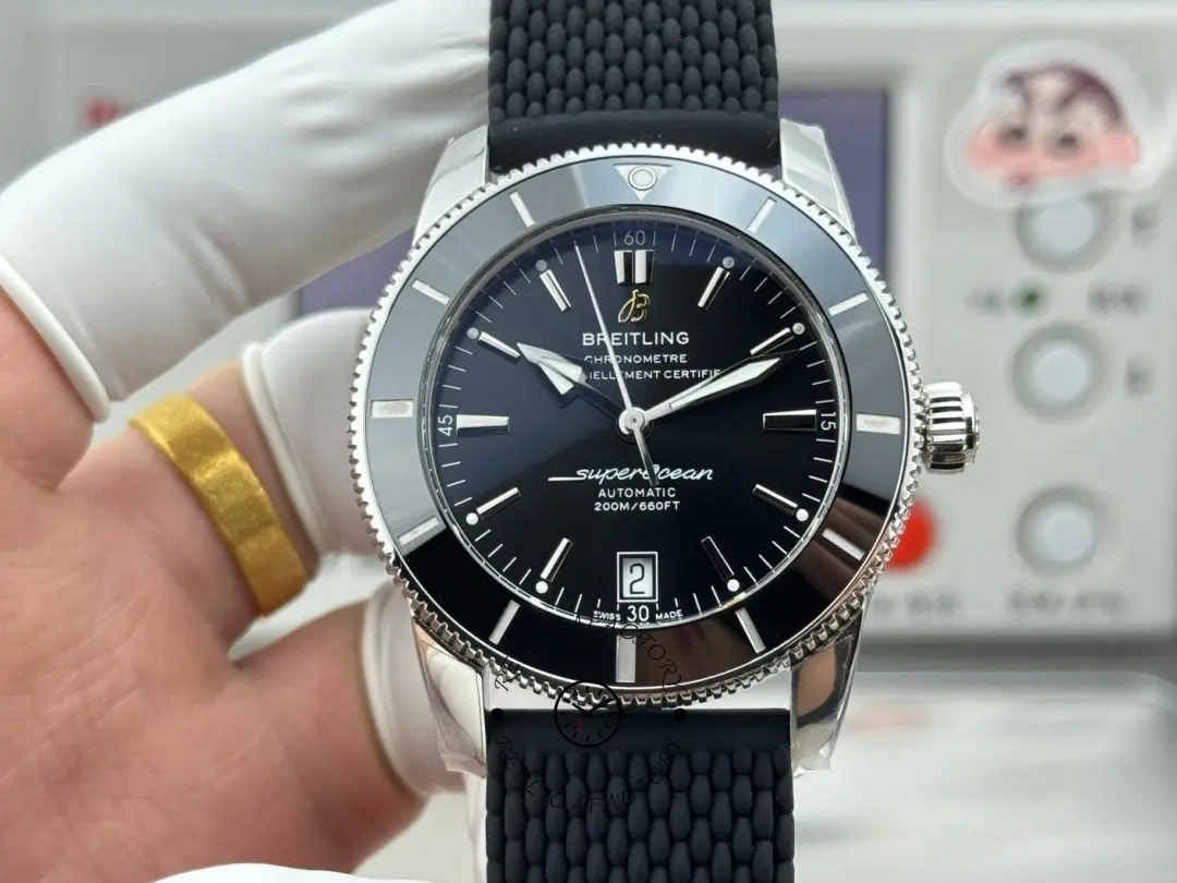 Breitling Superocean Heritage AB201012/BF73/278S/A20S.1 Automatic 42mm 1:1 Clone Rubber Strap - QualitySwissReplica