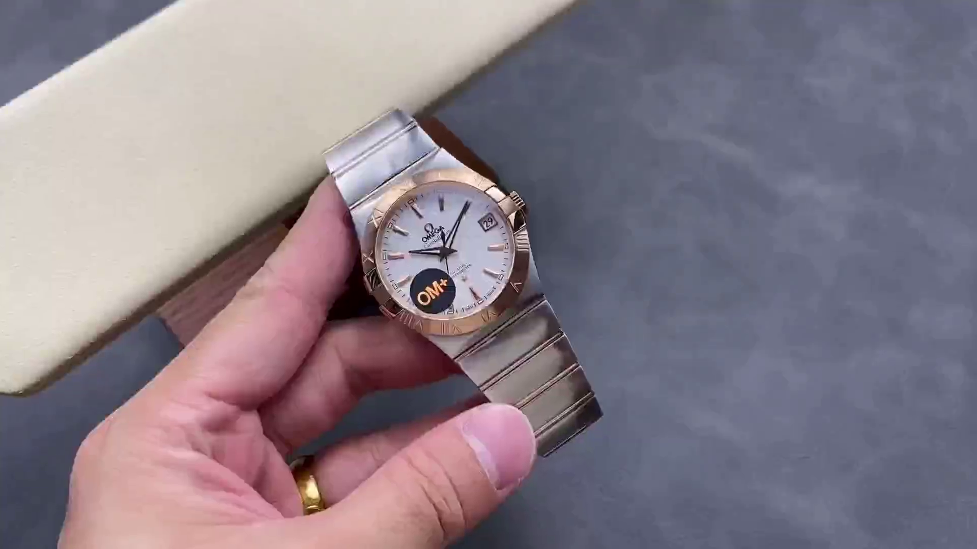 Omega Constellation 123.20.38.21.02.007 38mm Silver Dial Replica Automatic - QualitySwissReplica