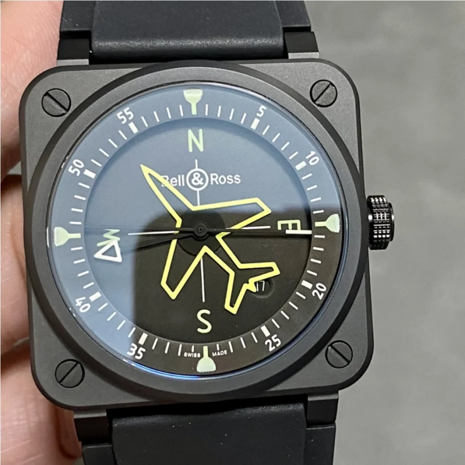Bell & Ross BR 03 Gyrocompass Square Pilot - QualitySwissReplica