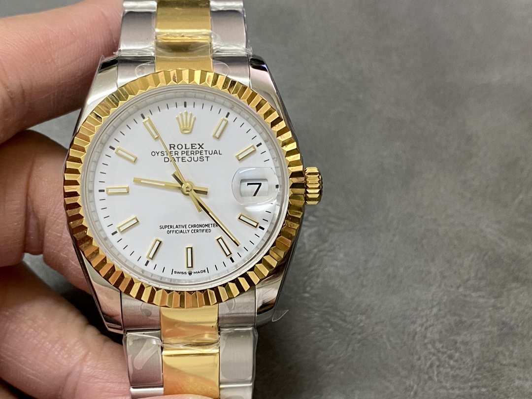 Rolex Datejust 126233 0020 White Index Dial 36MM Unisex Replica Watch - QualitySwissReplica