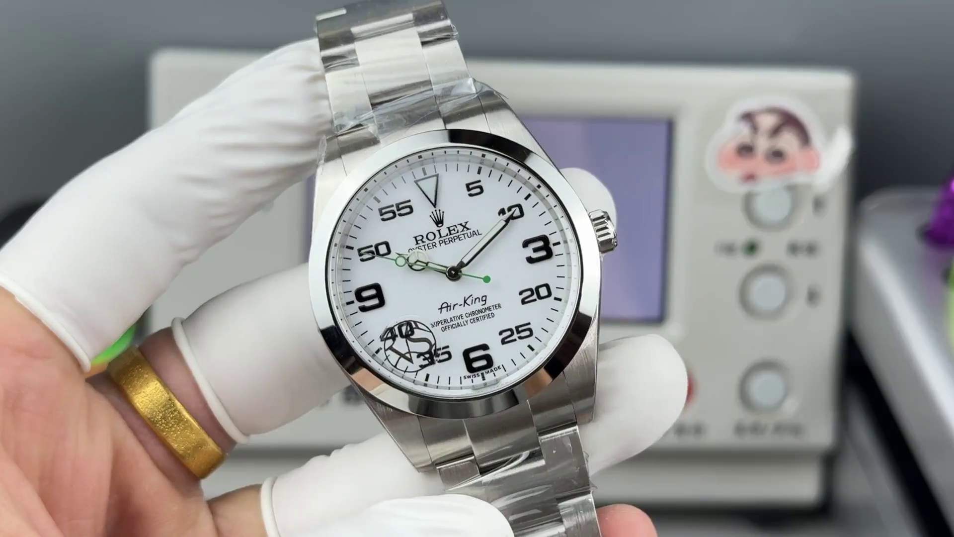 Rolex Air-King 126900 1:1 Clone White Dial Oyster Bracelet - QualitySwissReplica