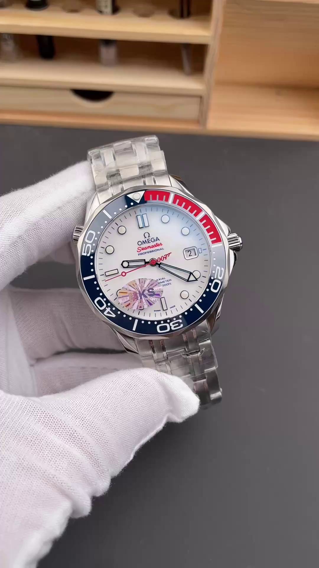 Omega Seamaster Diver 300M 212.32.41.20.04.001 Stainless Steel Clone - QualitySwissReplica