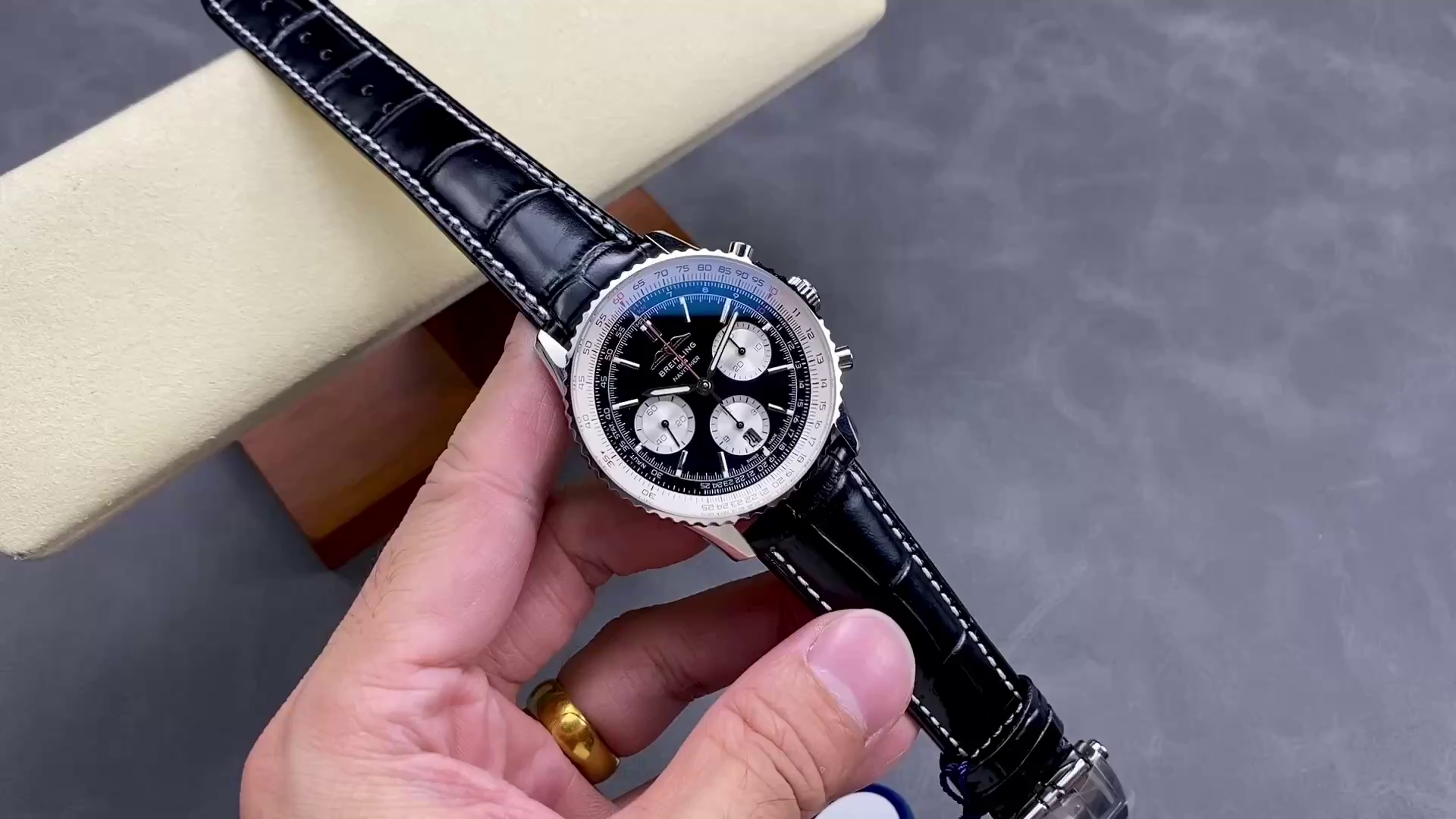 Breitling Navitimer B01 Chronograph 46mm AB0137211B1P1 Replica - QualitySwissReplica