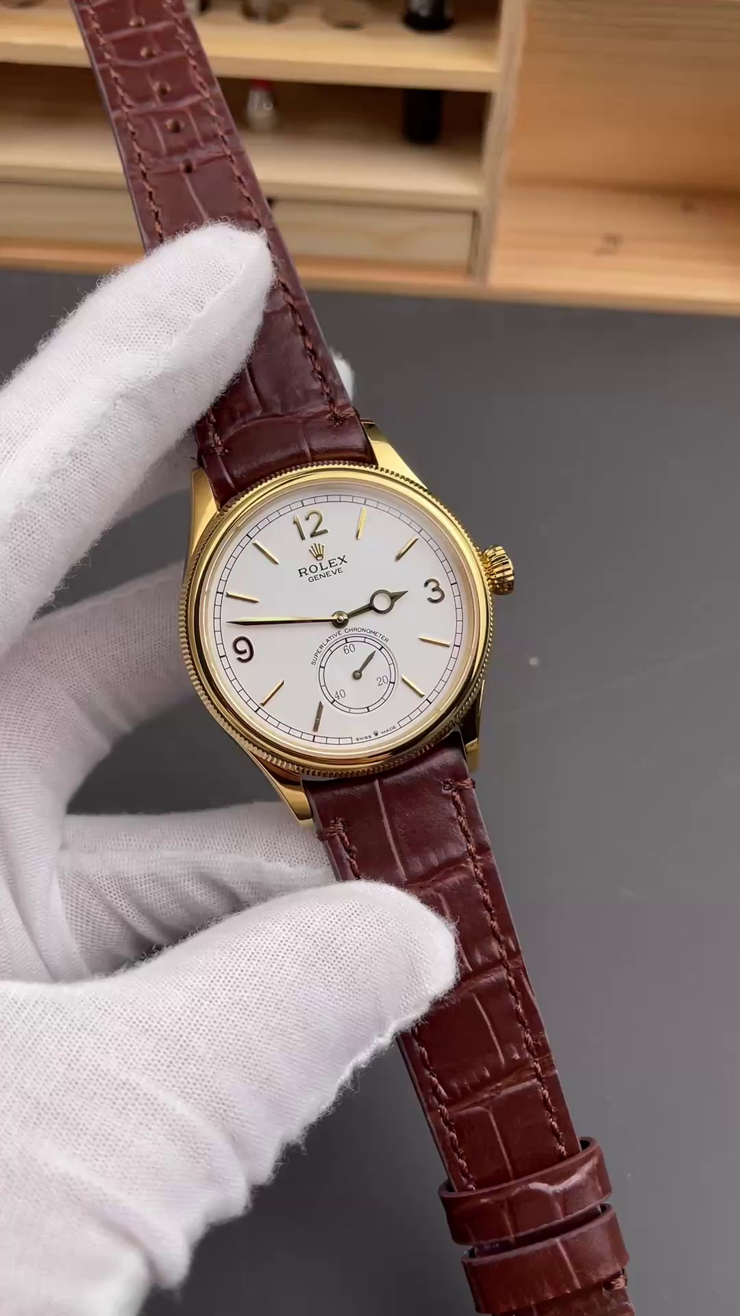Rolex 1908 Yellow Gold 52508 0006 39 mm Replica Watch - QualitySwissReplica