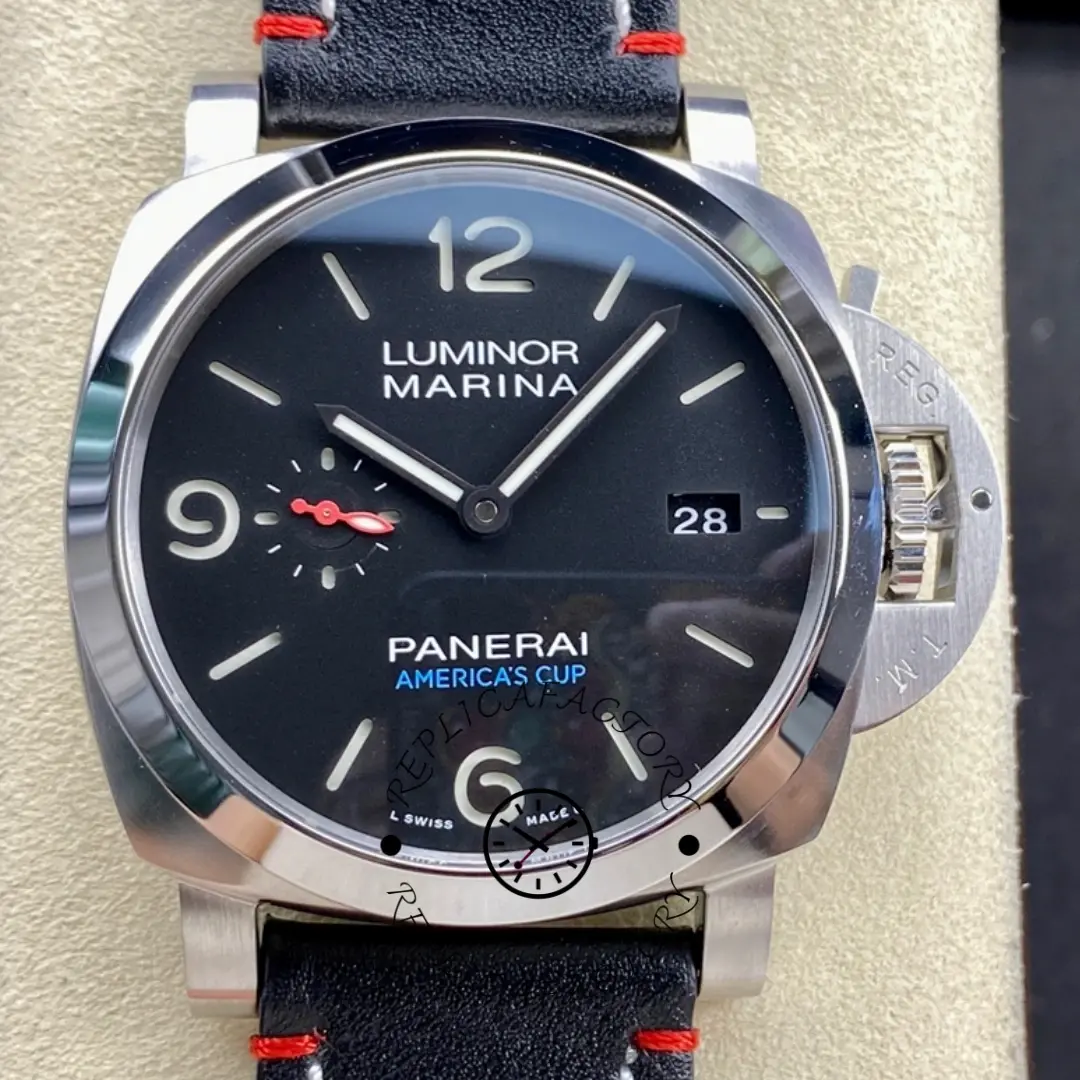 Panerai PAM00732 Luminor Marina Replica Blue Dial 44mm 3 Days Automatic - QualitySwissReplica