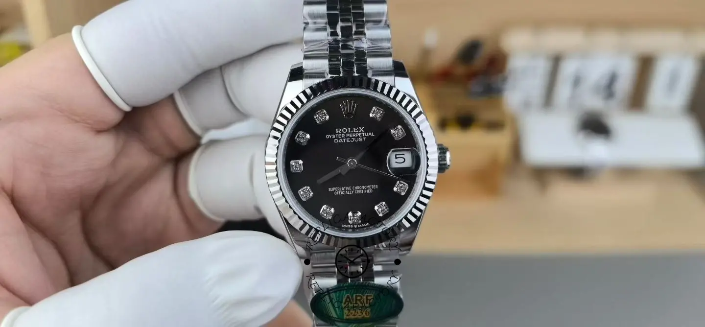 Rolex Datejust 278274 0008 Dark Grey 31mm Dial Jubilee Women's Watch - QualitySwissReplica