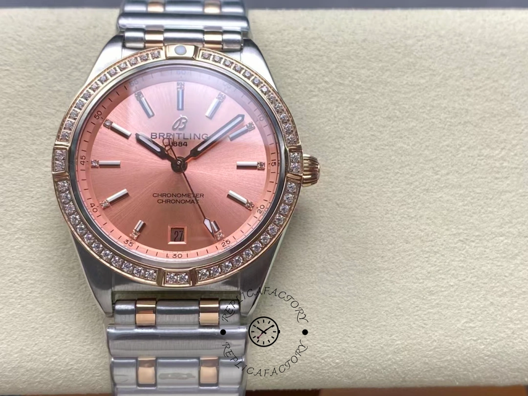 Breitling Chronomat Automatic 36 Diamond Bezel U10380591K1U1 Replica - QualitySwissReplica