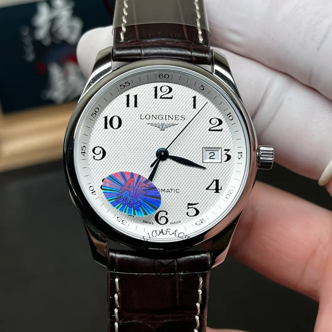 Longines L2.793.4.78.3 Master Automatic Date Replica Silver Barleycorn - QualitySwissReplica
