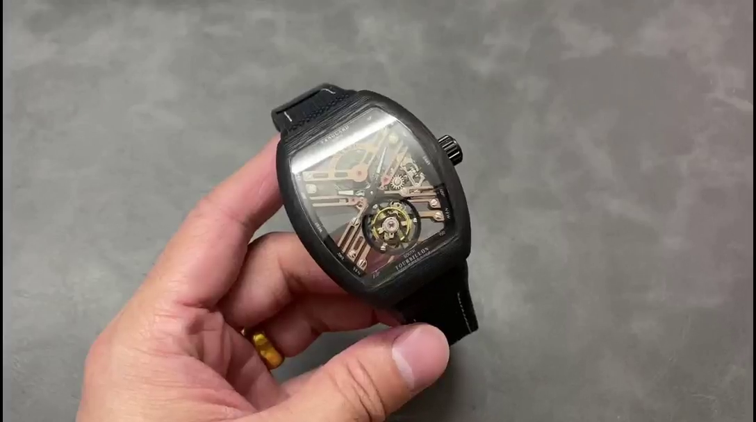 Franck Muller Vanguard Seven Days V 45 S6 SQT NR BR (5N) TT SK BLK - QualitySwissReplica