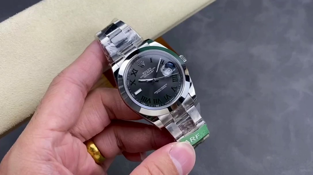 Rolex Datejust 41 Oyster Stainless Steel Slate M126300 0013 Men's Watch - QualitySwissReplica