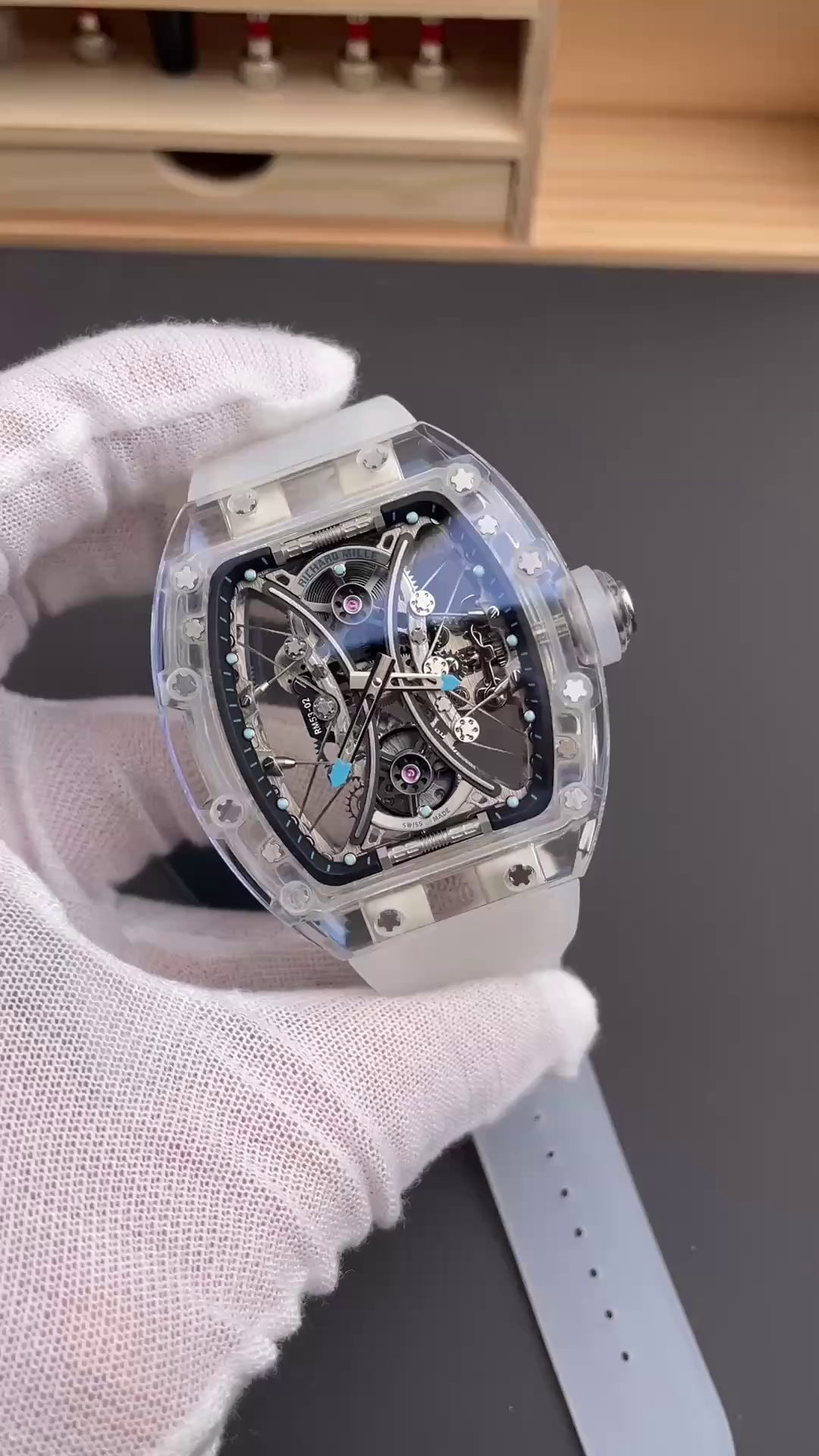 Richard Mille RM 53-02 Tourbillon Sapphire Watch - QualitySwissReplica