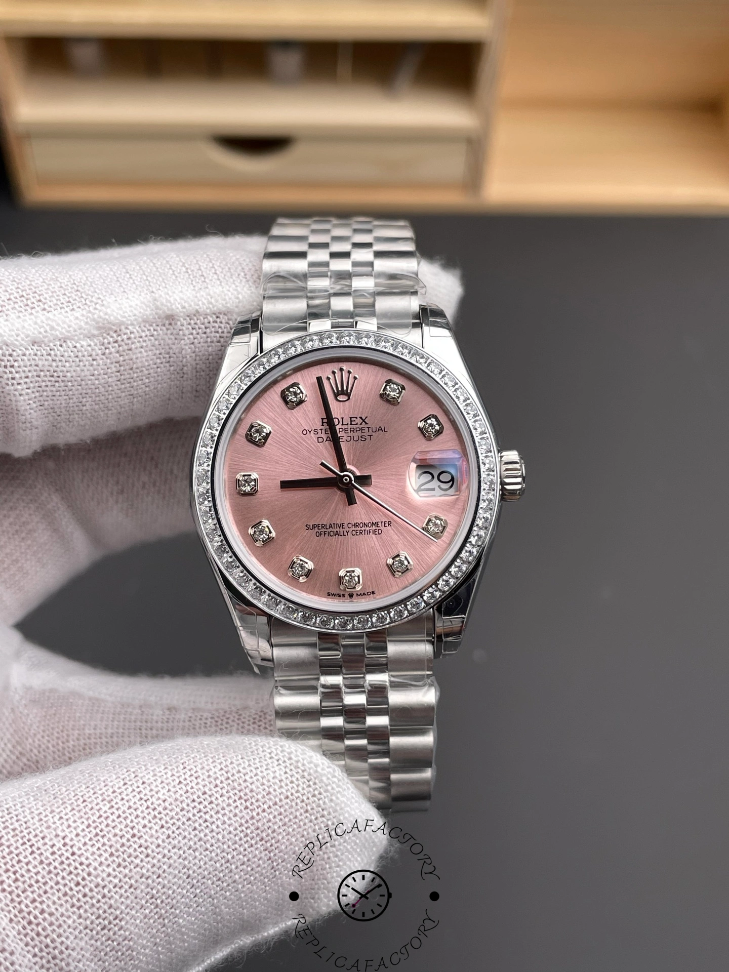 Rolex Datejust 31 m278384rbr 0036 Lady Watch - QualitySwissReplica