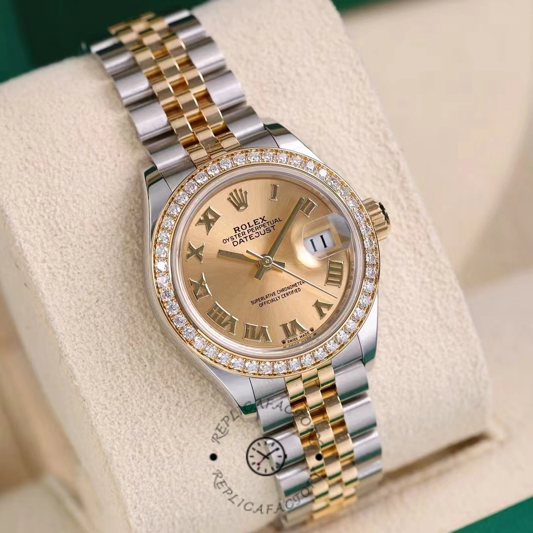 Replica Rolex Datejust 28 m279383rbr 0009 Lady Watch - QualitySwissReplica