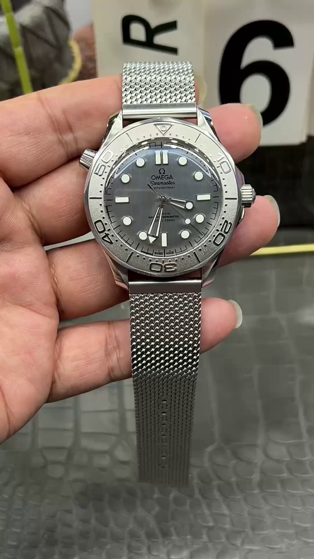 Omega Seamaster Diver 300M 210.30.42.20.06.002 Grey Dial 42MM Replica - QualitySwissReplica