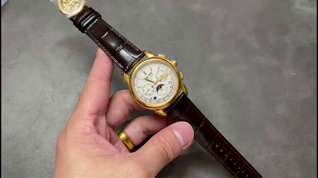Patek Philippe Grand Complications Perpetual Calendar Chronograph 5970J 001 - QualitySwissReplica