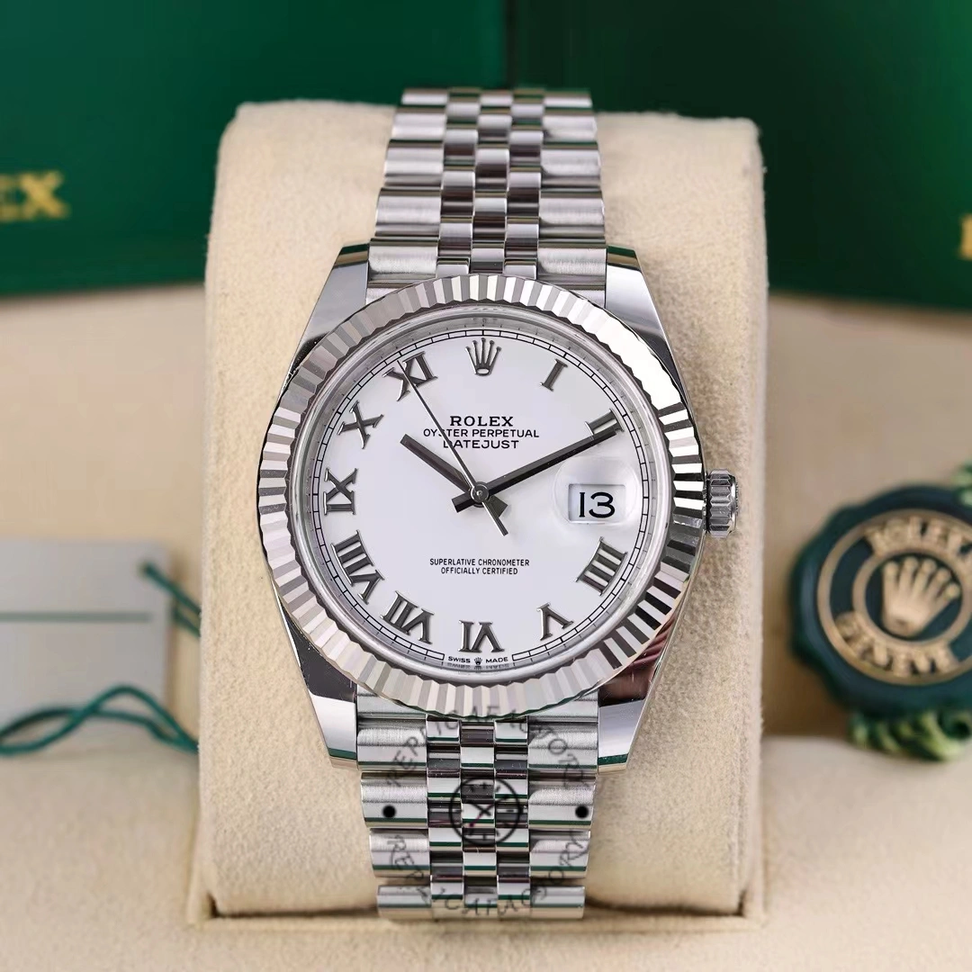 Rolex Datejust 41 Automatic White Dial 126334 0024 - QualitySwissReplica