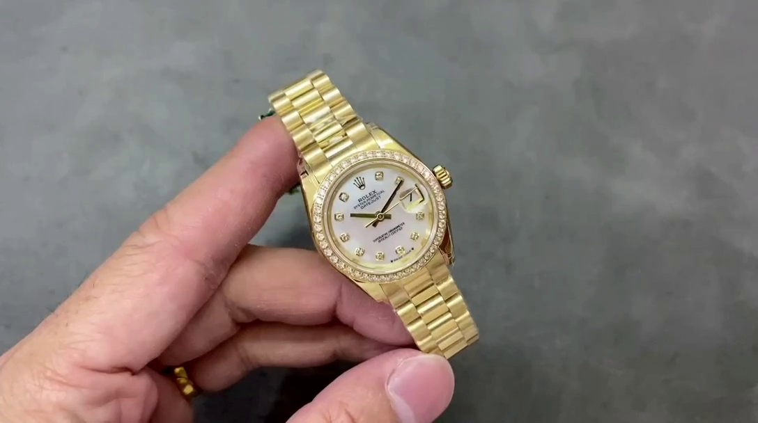 Rolex Datejust 28mm Yellow Gold MOP Dial M279138RBR 0015 Women's Watch - QualitySwissReplica