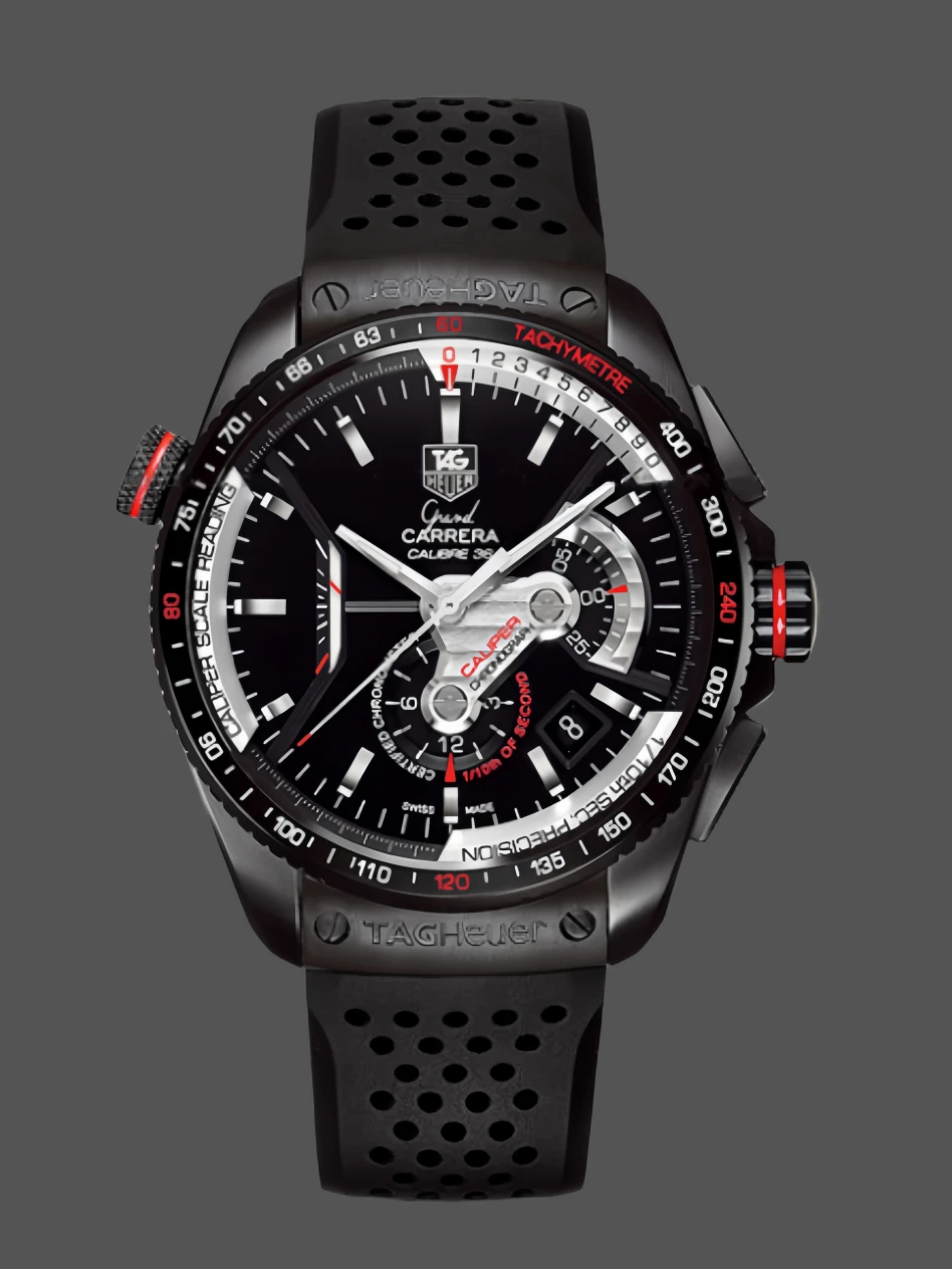 Tag Heuer Grand Carrera CAV5185.FT6020 43mm - QualitySwissReplica