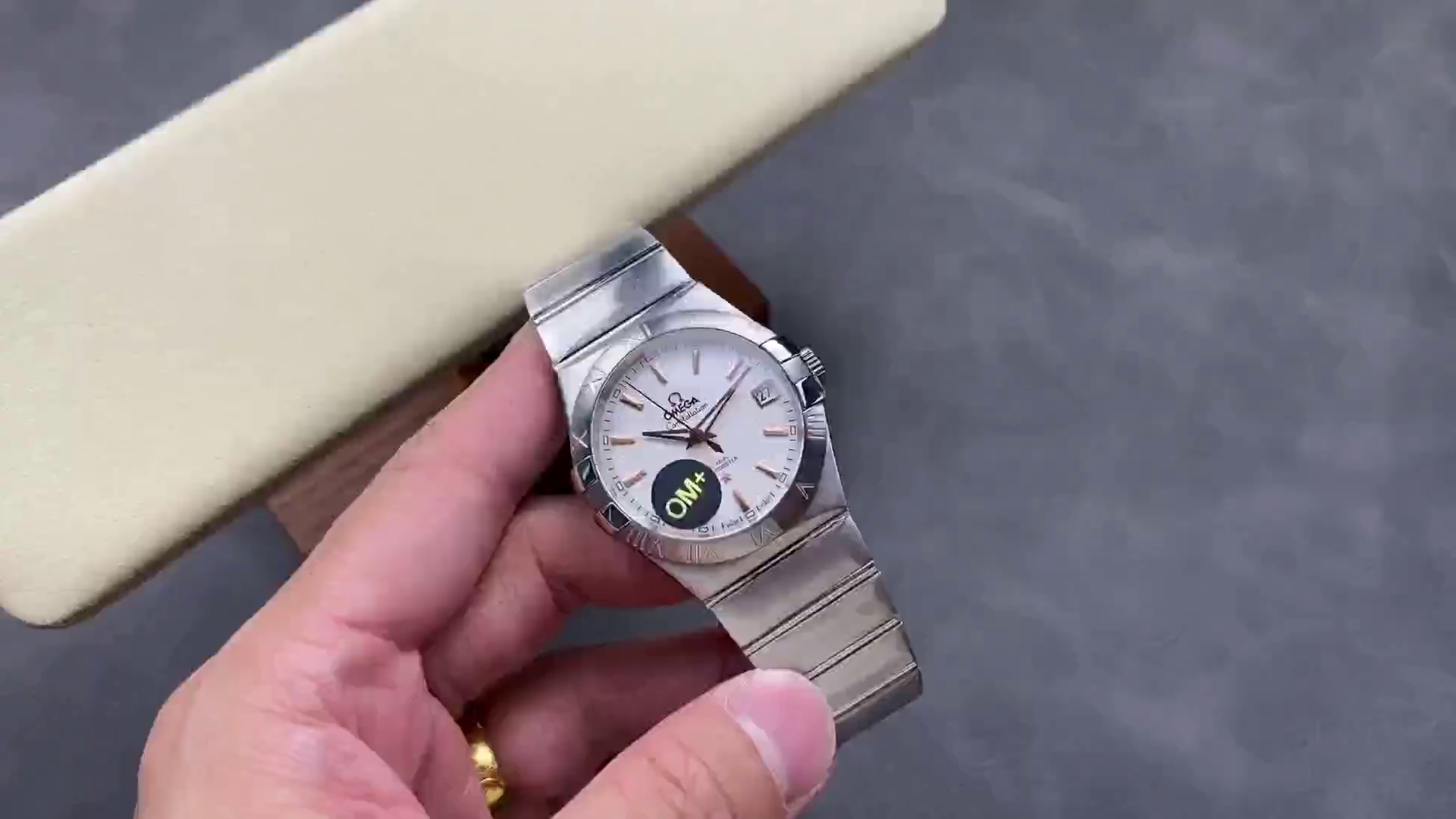 Omega Constellation Co-Axial 38mm 123.10.38.21.02.002 Men's Clone Watch - QualitySwissReplica
