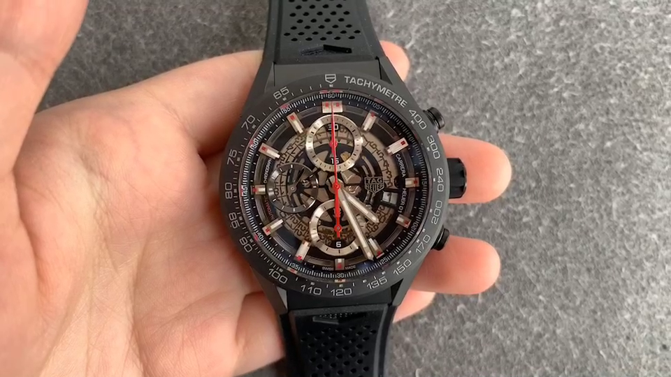 Tag Heuer Carrera Calibre 16 Automatic CV2A1U.BA0738 43mm Mens Watch - QualitySwissReplica
