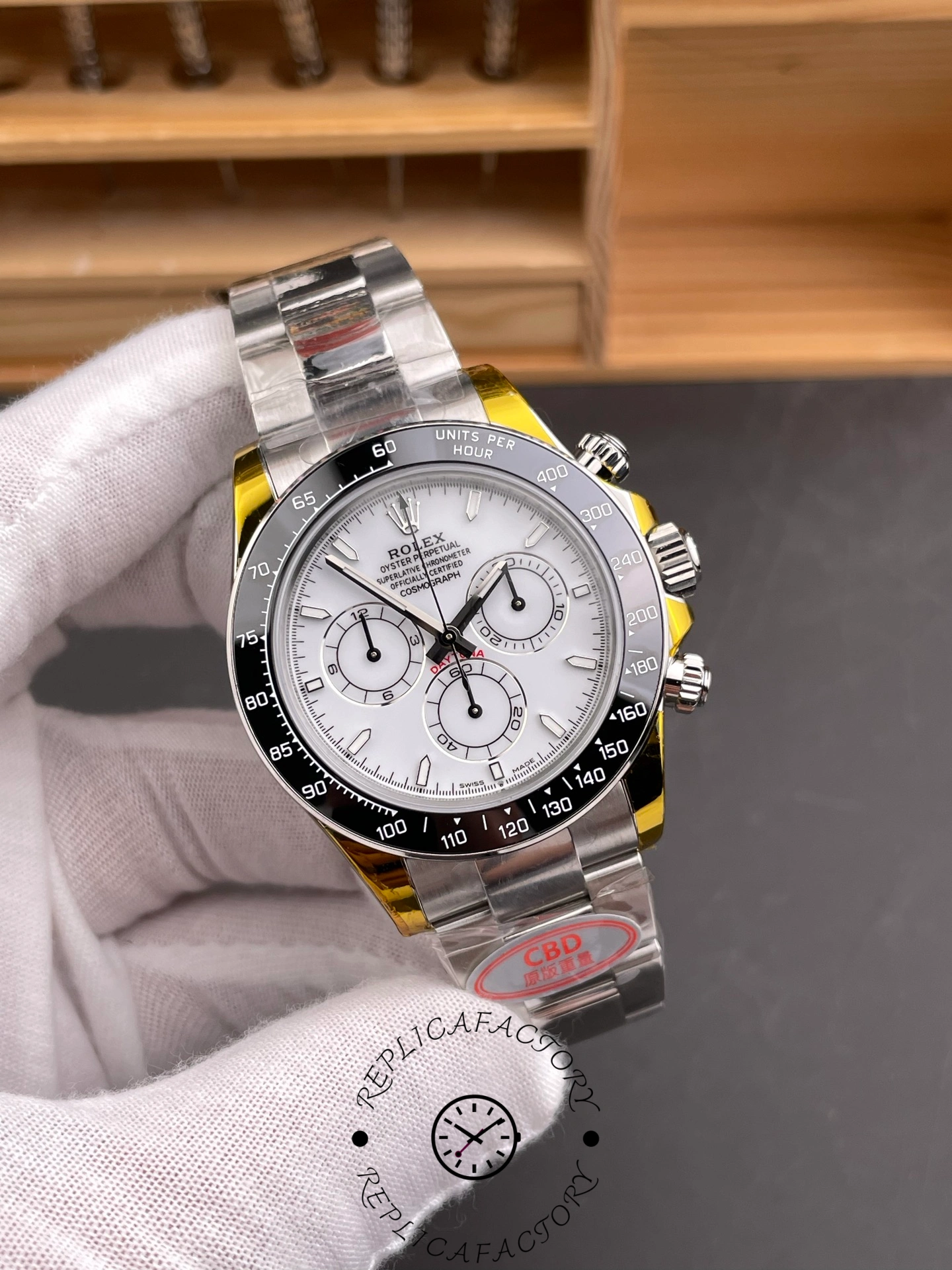 1:1 Rolex Daytona 126502 Platinum Rolesium White Grand Feu Enamel Dial 2026 - QualitySwissReplica