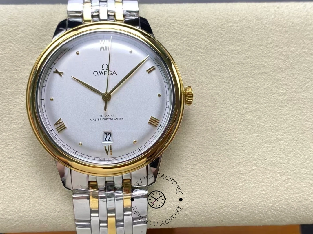 Omega De Ville Prestige Chronometer 434.20.40.20.02.002 Clone 40mm - QualitySwissReplica