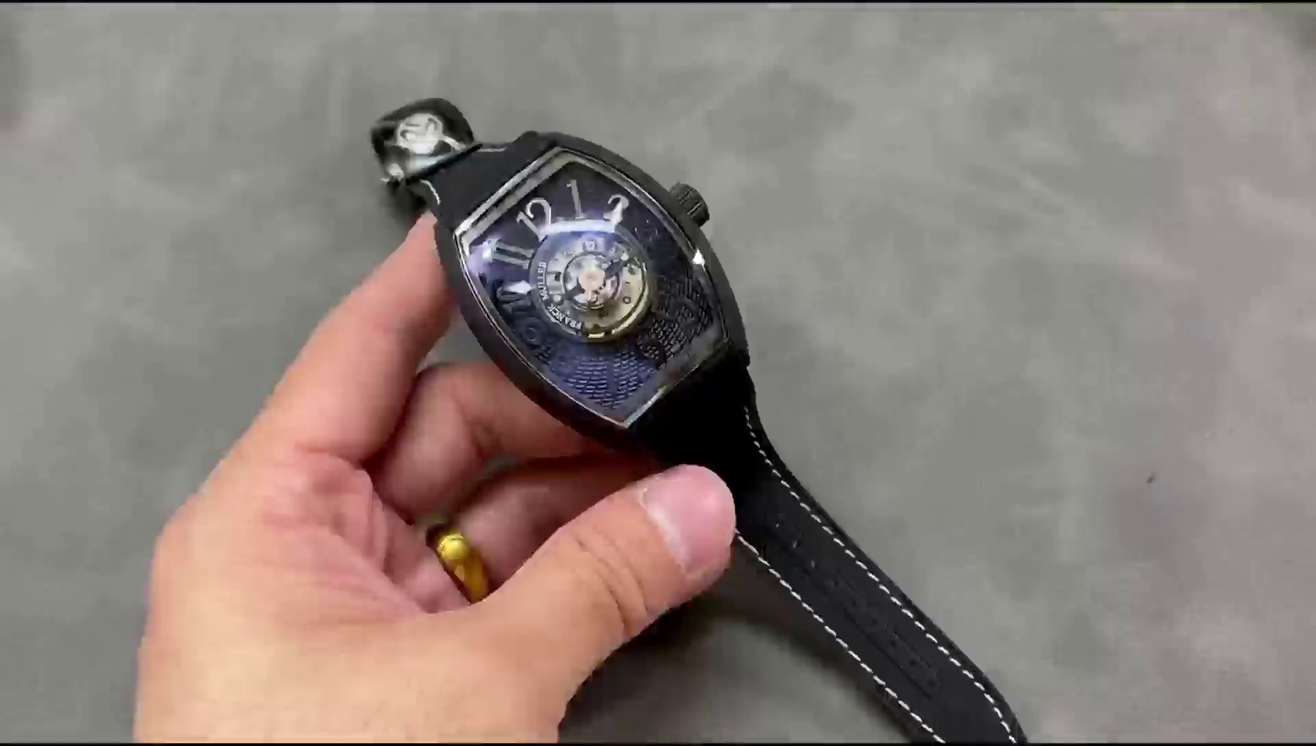Franck Muller FM CX 40T - CTR Frand Central Tourbillon Watch - QualitySwissReplica