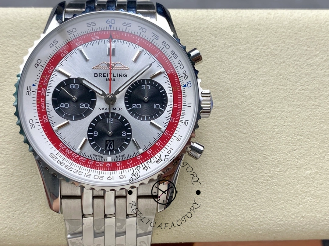 Breitling Navitimer B01 Replica Automatic AB01383B1G1A1 43mm - QualitySwissReplica