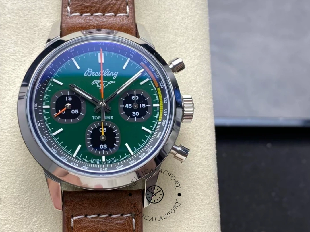 Breitling Top Time Ford Mustang A253101A1L1X1 Chrono Auto 42mm Replica Watch - QualitySwissReplica