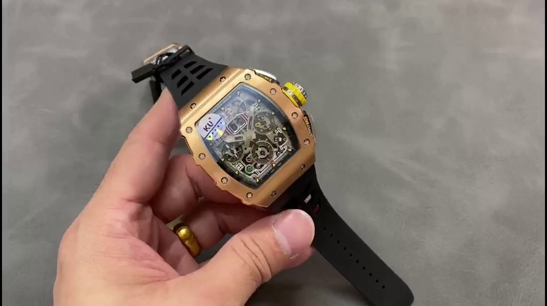 Richard Mille RM11-03 Carbon Automatic Flyback Chronograph Rose Gold - QualitySwissReplica