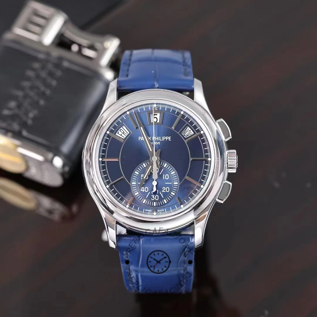 Patek Philippe Complications Blue Dial Annual Calendar 5905P-001 42mm - QualitySwissReplica