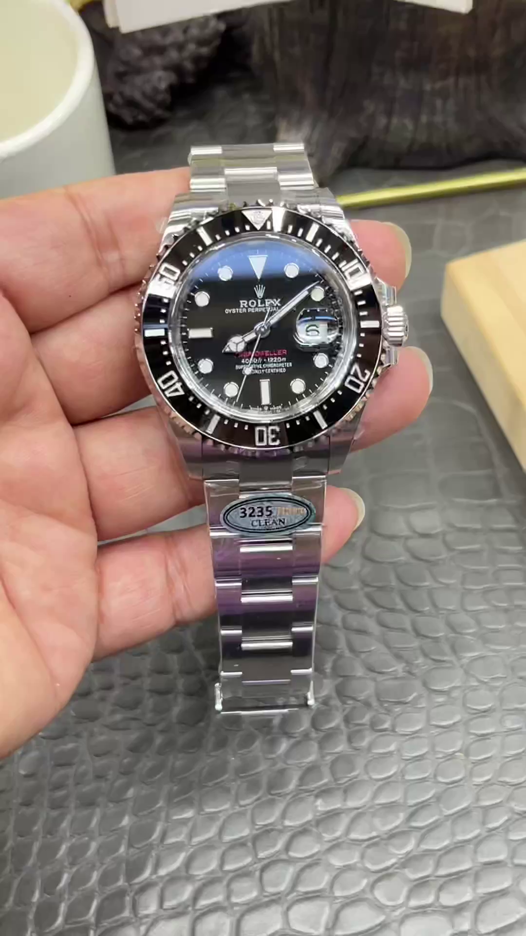 Rolex Sea-Dweller 126600 0002 43mm Replica Black Dial Watch - QualitySwissReplica