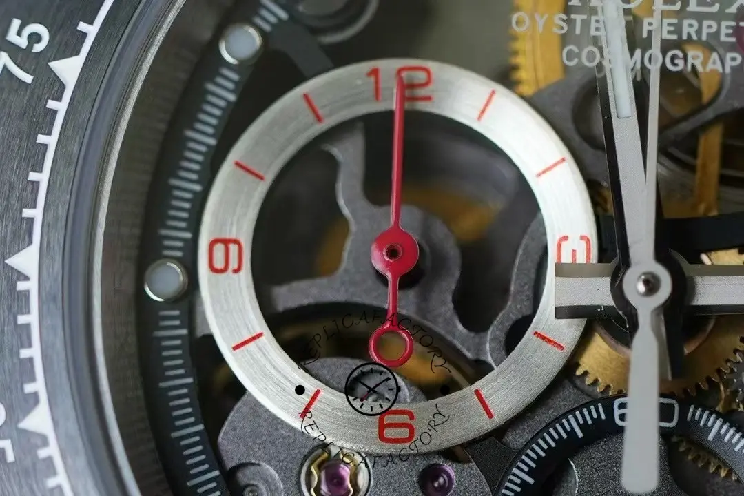 Rolex Daytona 116520 Artisans de Genève La Barrichello Skeleton 40mm Steel Replica Watch - QualitySwissReplica