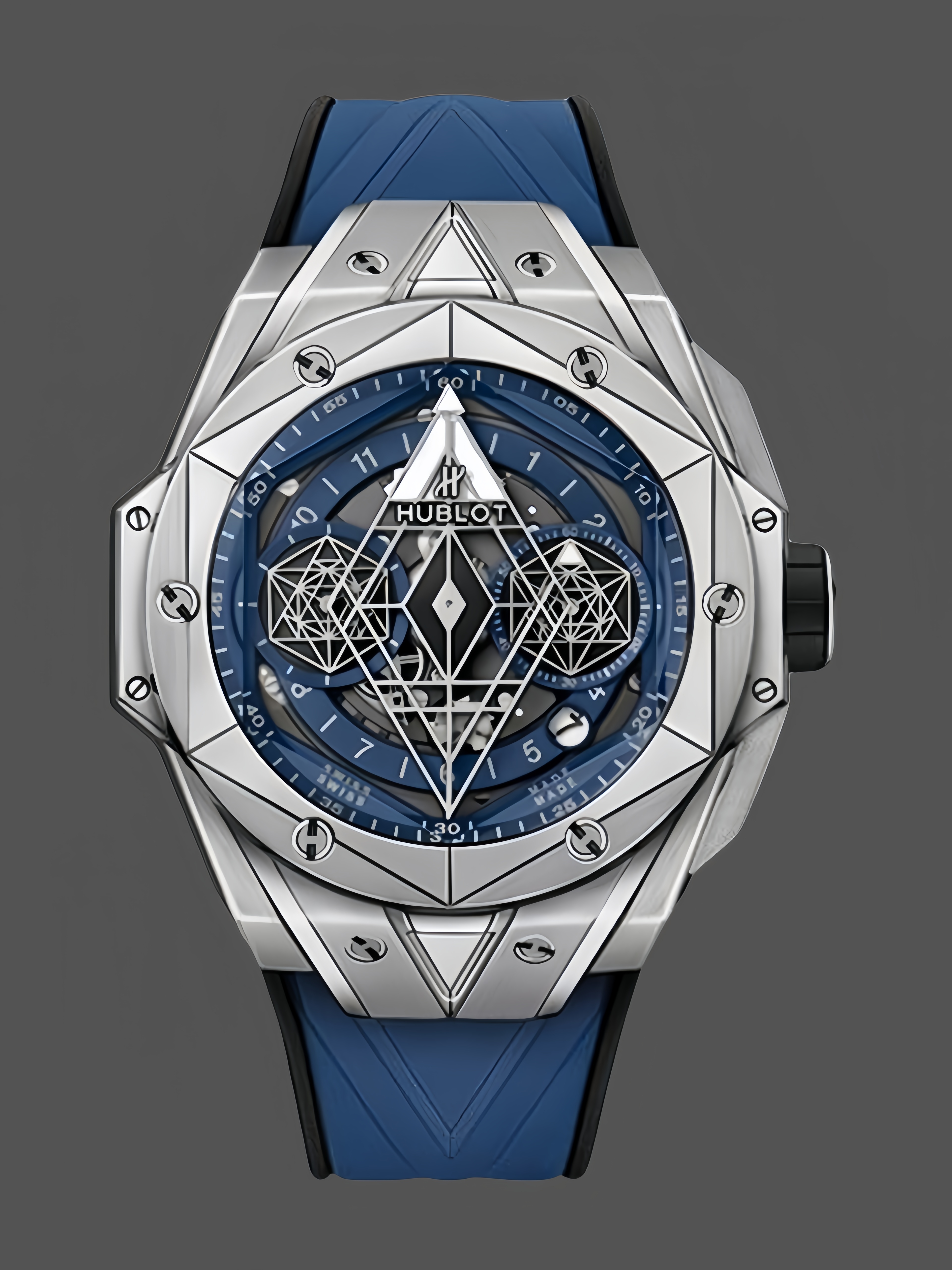 Hublot Big Bang Sang Bleu II Titanium 418.NX.5107.RX.MXM20 - QualitySwissReplica