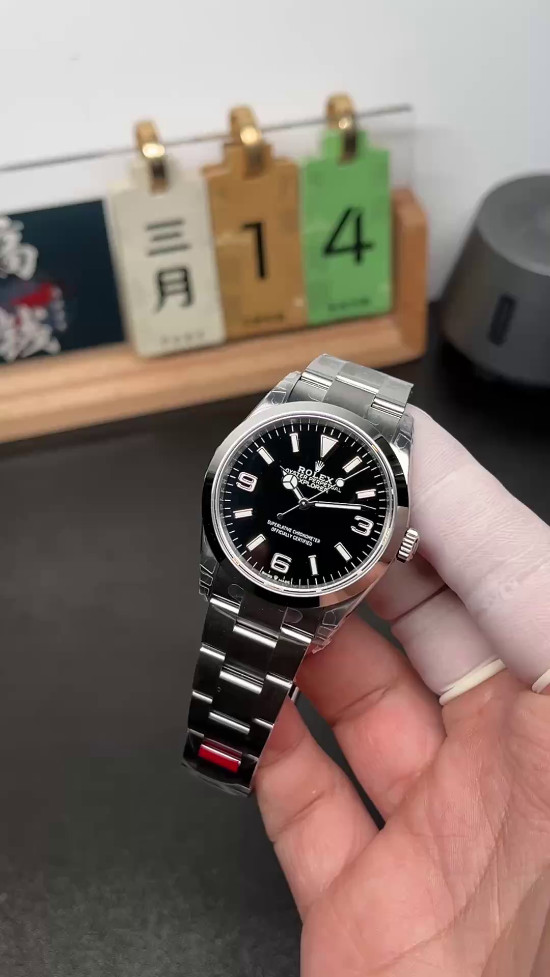 Rolex Explorer 124270 0001 Black Dial Stainless Steel 36MM - QualitySwissReplica